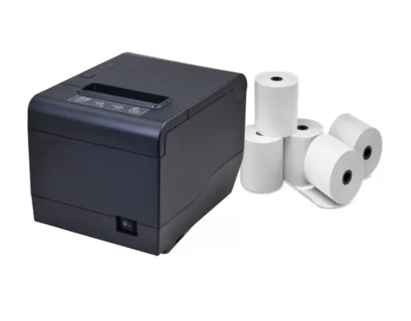 Impresora Térmica Boleta 80mm Corte Automático + 5 Rollos