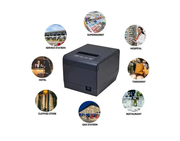 Impresora Térmica Boleta 80mm Corte Automático + 5 Rollos