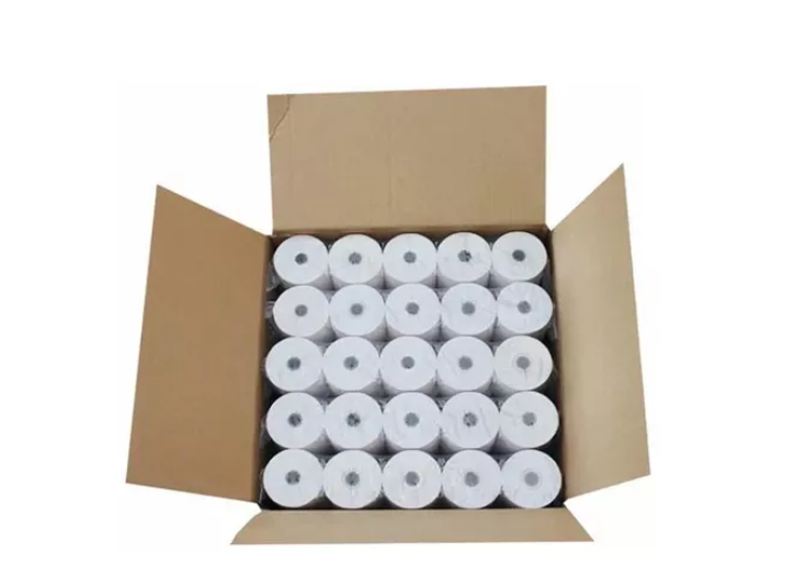 Caja 50 Rollos Papel Térmico 80mm X 60m