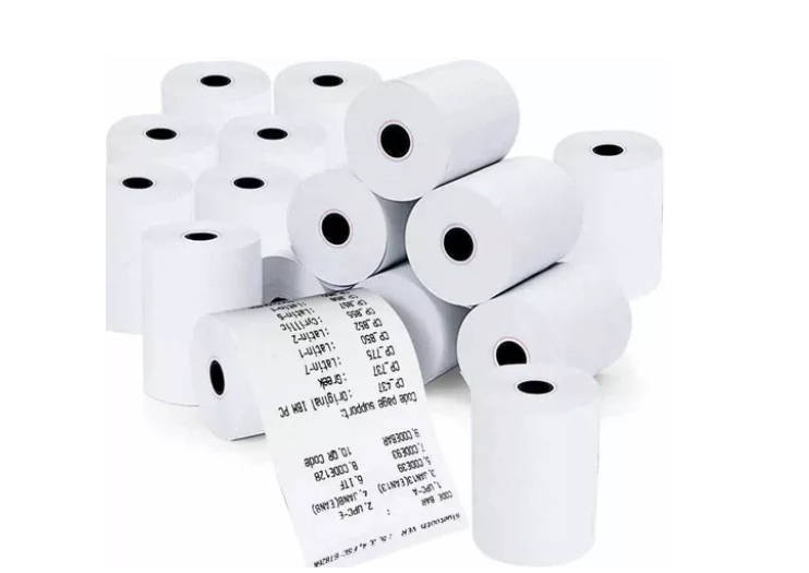 Caja 100 Rollos Papel Térmico 58mm 57mm X 40m con envio gratis