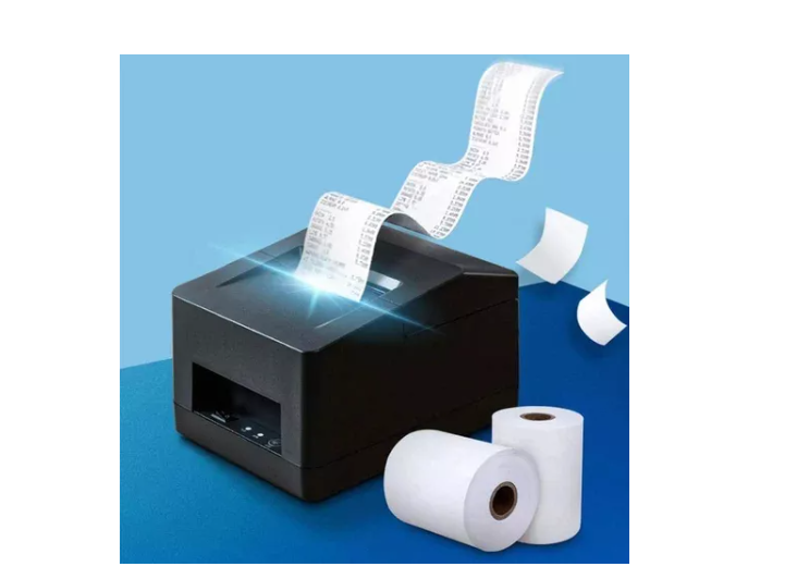 Caja 100 Rollos Papel Térmico 58mm 57mm X 40m con envio gratis