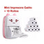 Mini Impresora Térmica Gatita Bluetooth 200dpi + 10 Rollos